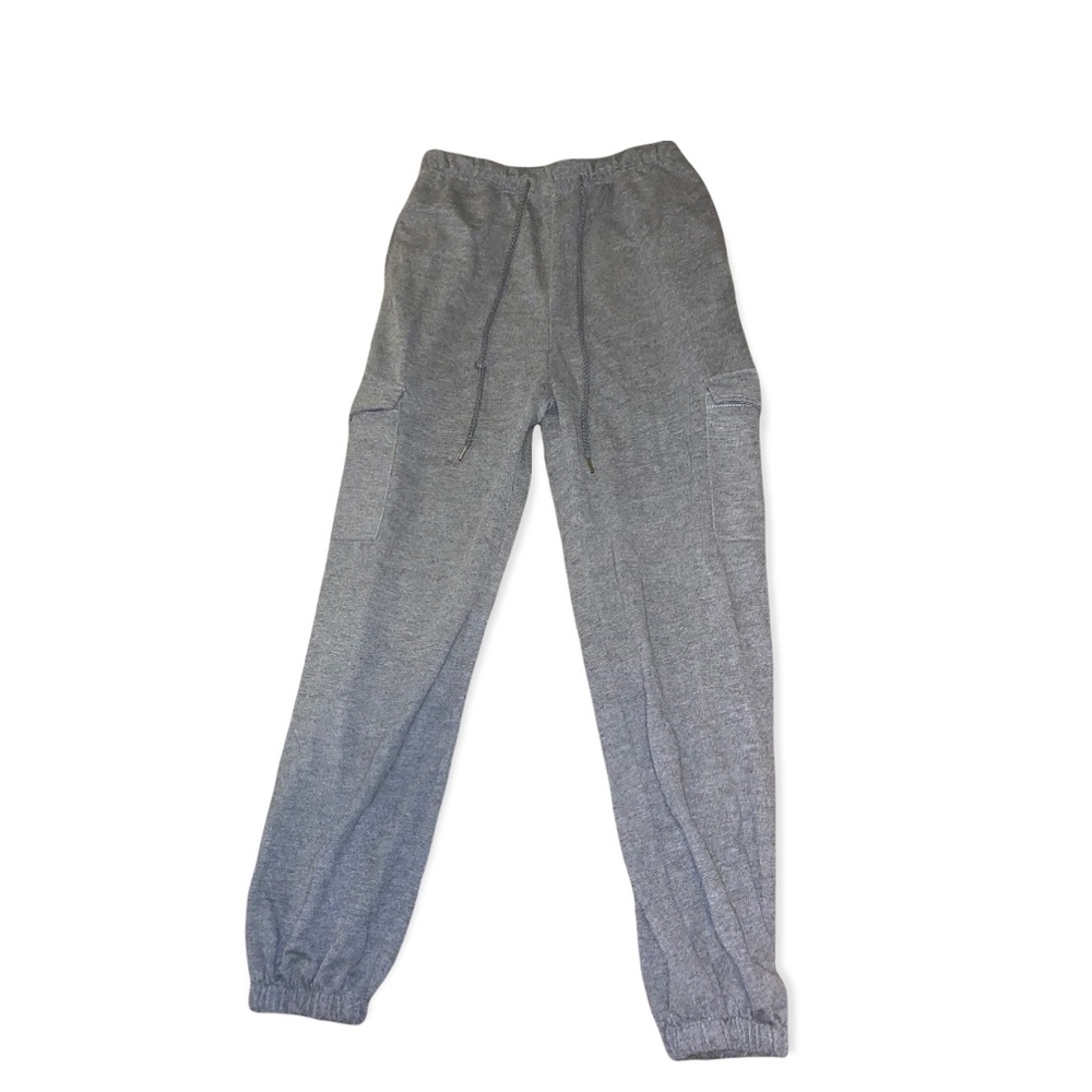 Grey cargo sweats